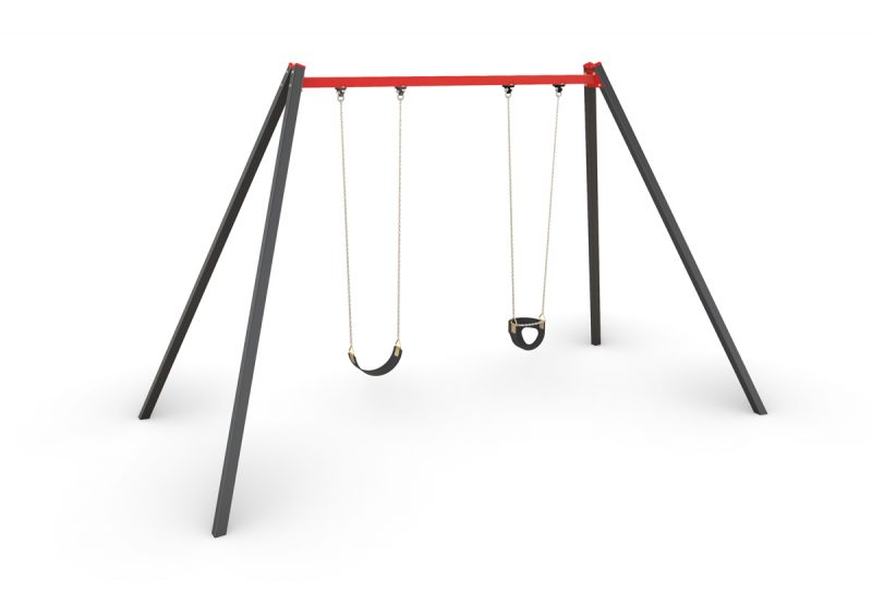 activity, playgrounds, double, swing, steel, melbourne, victoria, australian, made, set, manufacturer