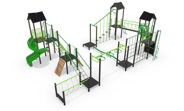 playground, equipment, combination, unit, play, structure, steel, australia, timber