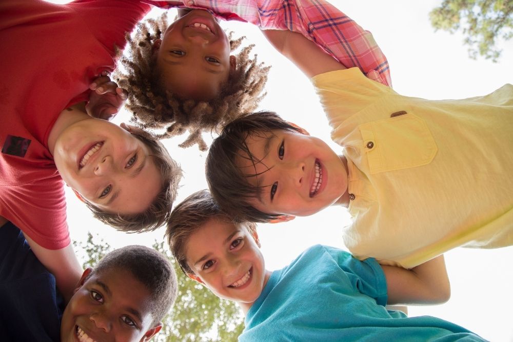 school, kids, children, playing, playground