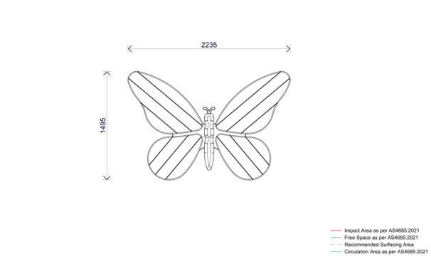 Butterfly Seat | Activity Playgrounds