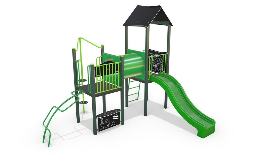 classic playground in green design
