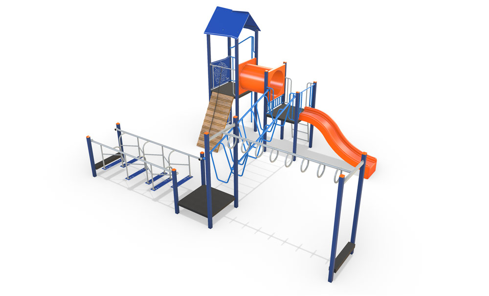 Playground combination unit render bandicoot classic