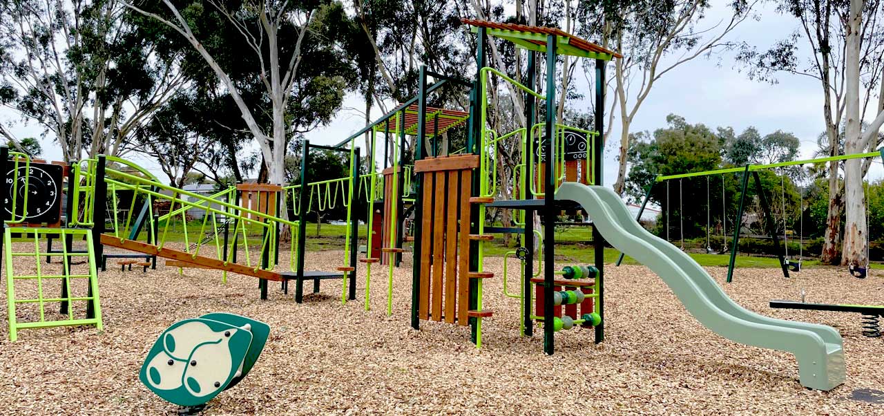 timber and steel playground australian made